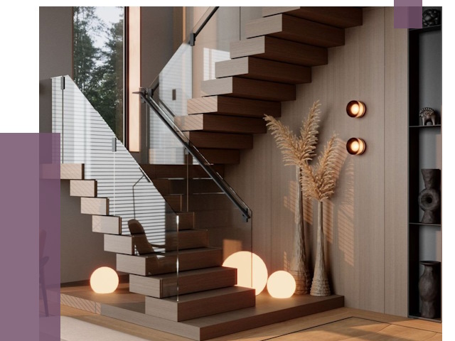 Изготовление и монтаж лестниц в Мытищах от 86318 руб. | ПРОЛЁТ-Мтщ