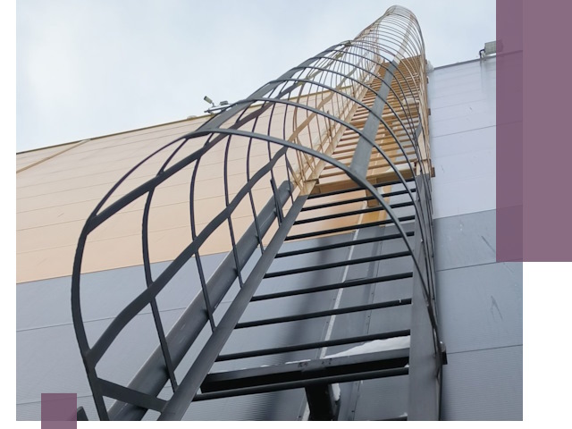 Изготовление и монтаж пожарных лестниц в Мытищах профессионально