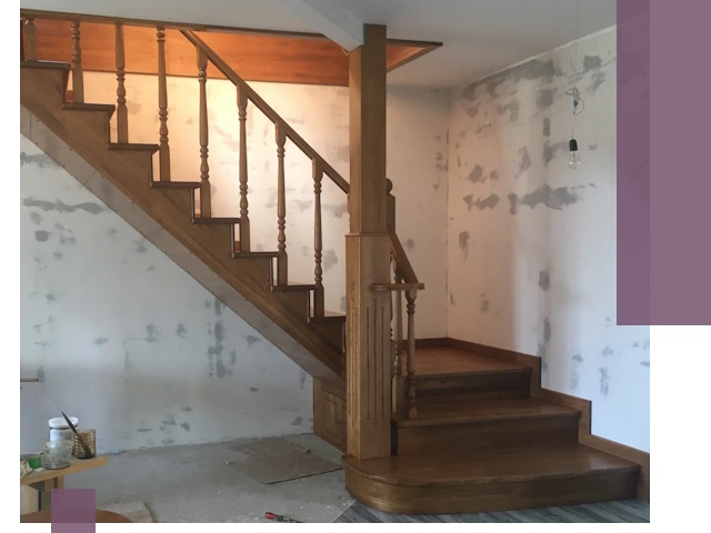 Ремонт деревянных лестниц в Мытищах: быстро и качественно