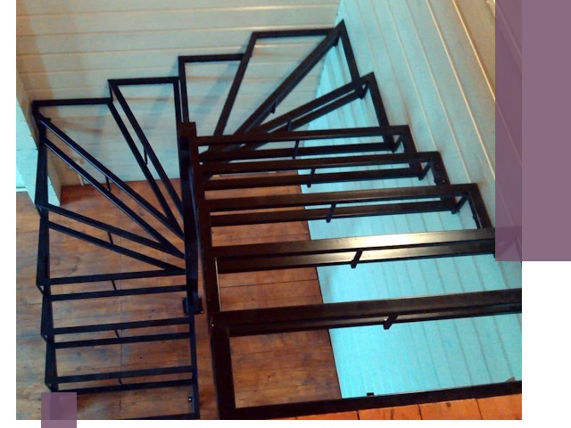 Изготовление металлических лестниц любой сложности в Мытищах