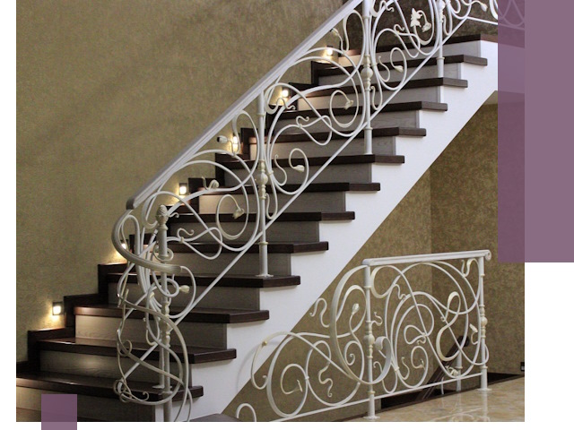 Кованые лестницы под ключ в Мытищах — изготовление и монтаж