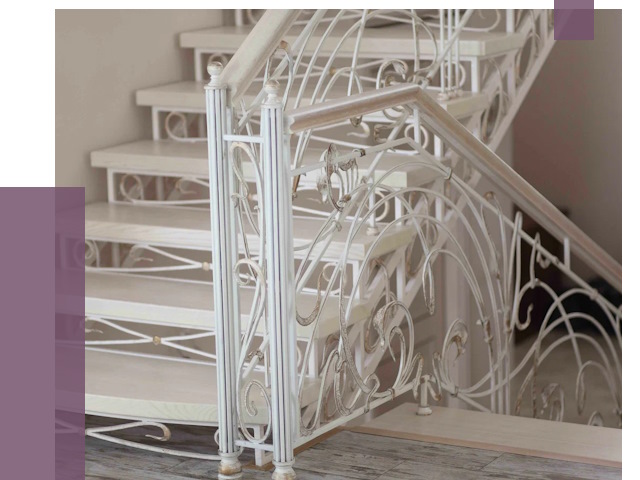 Изготовление кованых лестниц на заказ в Мытищах от 86318 руб. | ПРОЛЁТ-Мтщ