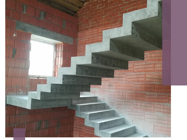 Бетонные лестницы под ключ в Мытищах: монтаж, демонтаж, ремонт