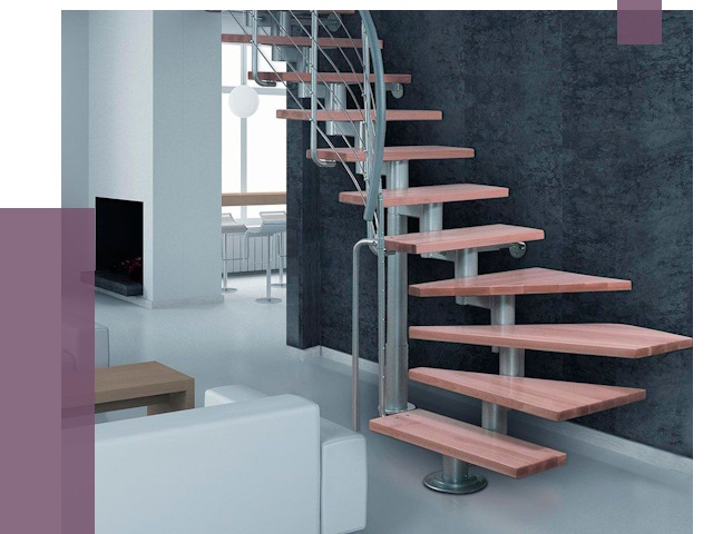 Модульные лестницы в Мытищах от 16756 руб. — купить в ПРОЛЁТ-Мтщ