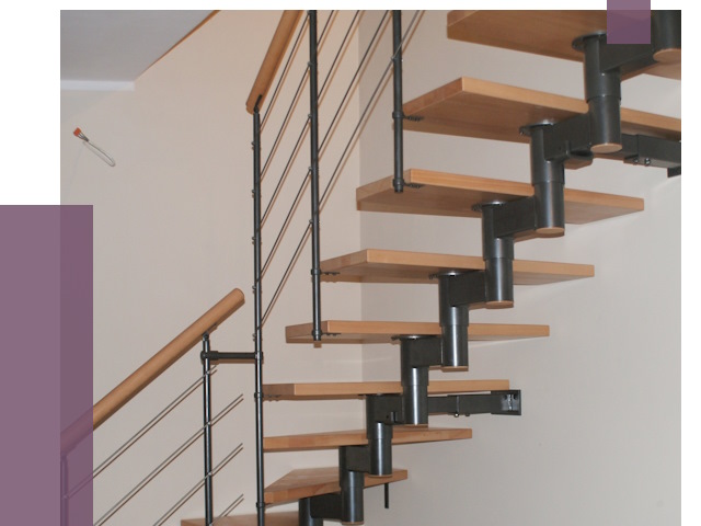 Изготовление модульных лестниц в Мытищах от 11424 руб. 