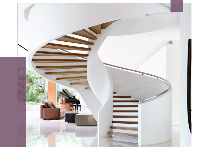 Винтовые лестницы в Мытищах под ключ от 48236 руб. | ПРОЛЁТ-Мтщ