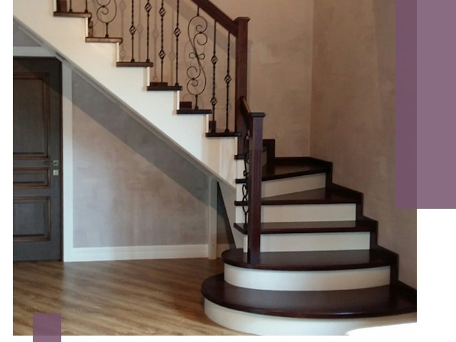 Изготовление Г-образных лестниц под ключ в Мытищах