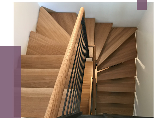 П-образные лестницы в Мытищах под ключ от 48236 руб. | ПРОЛЁТ-Мтщ