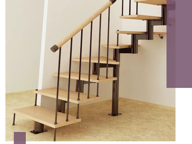 Монтаж лестниц на больцах в Мытищах — быстро и надежно