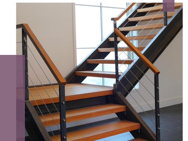 Изготовление лестниц на металлокаркасе в Мытищах от 18787 руб. | ПРОЛЁТ-Мтщ