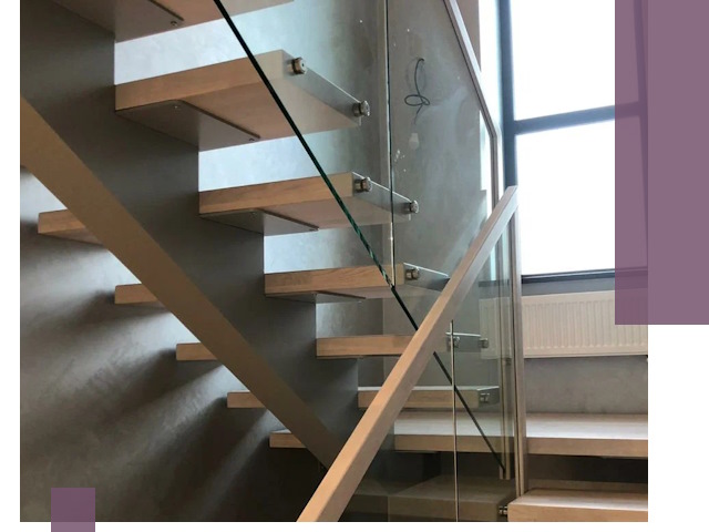 Изготовление лестниц на монокосоуре в Мытищах с монтажом и гарантией