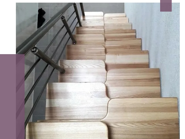 Лестницы гусиный шаг в Мытищах от 12948 руб. под ключ | ПРОЛЁТ-Мтщ