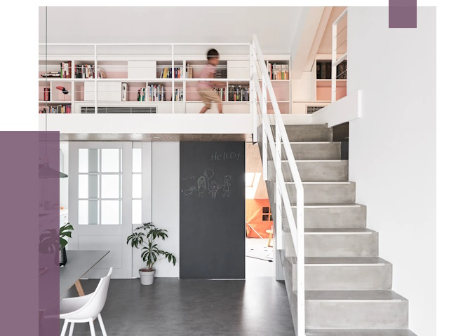 Лестницы для двухуровневой квартиры в Мытищах от 175174 руб. | ПРОЛЁТ-Мтщ