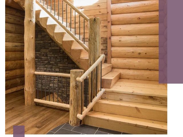 Лестницы в баню под заказ и профессиональный монтаж в Мытищах