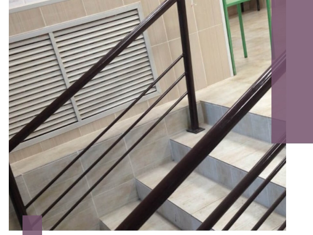 Изготовление перил из металла под ключ в Мытищах