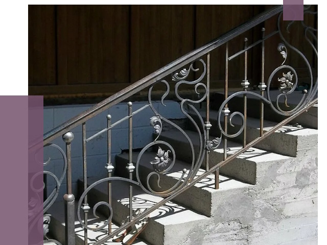 Кованые перила в Мытищах от 8632 руб. под ключ — качество от ПРОЛЁТ-Мтщ
