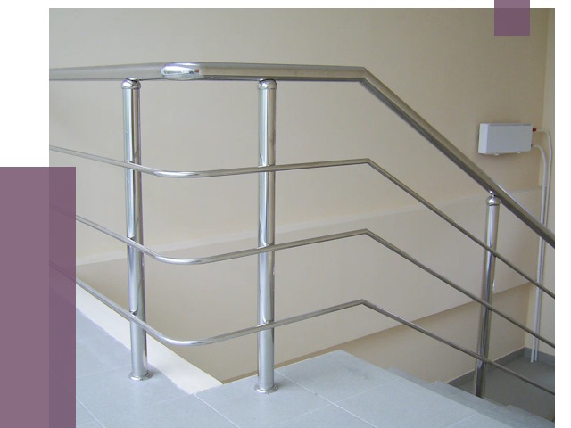 Алюминиевые перила в Мытищах от 6296 руб. под ключ | ПРОЛЁТ-Мтщ