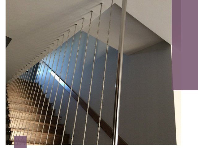 Тросовые перила под ключ в Мытищах — производство и монтаж