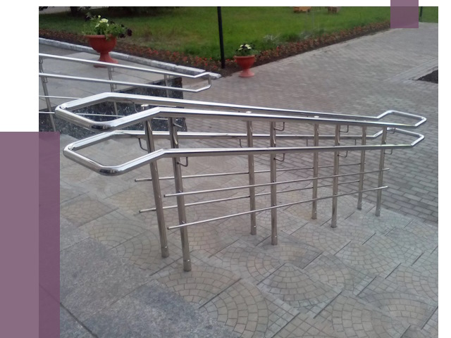 Перила для инвалидов в Мытищах от 7535 руб. под ключ | ПРОЛЁТ-Мтщ