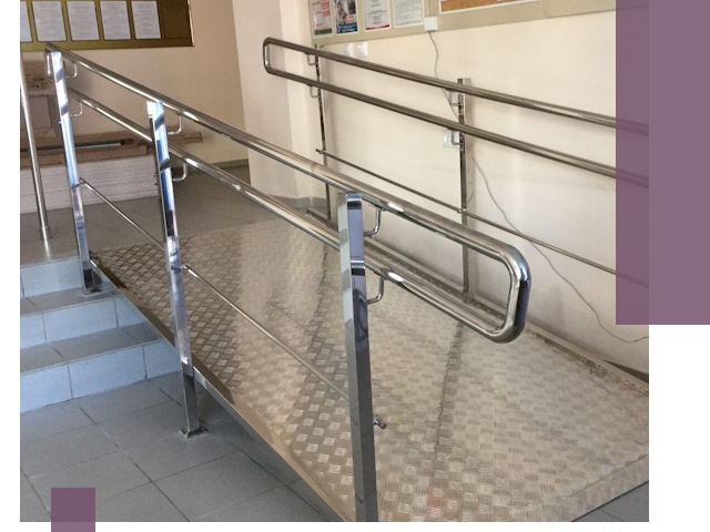 Перила для инвалидов в Мытищах — надежные поручни и ограждения