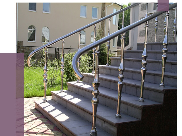 Перила для крыльца в Мытищах от 10663 руб. — монтаж ПРОЛЁТ-Мтщ