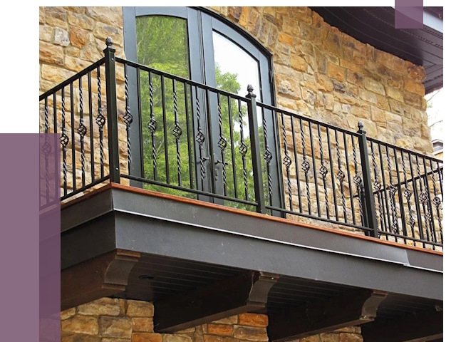 Балконные ограждения в Мытищах от 7972 руб. — купить | ПРОЛЁТ-Мтщ