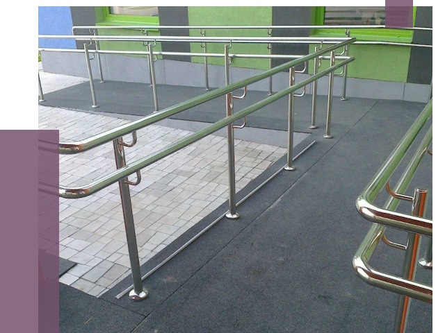 Ограждения пандусов в Мытищах от 4316 руб. монтаж | ПРОЛЁТ-Мтщ