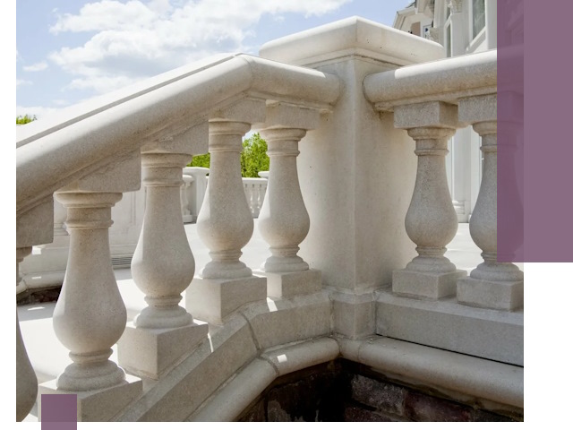 Балюстрады из металла и камня под ключ в Мытищах