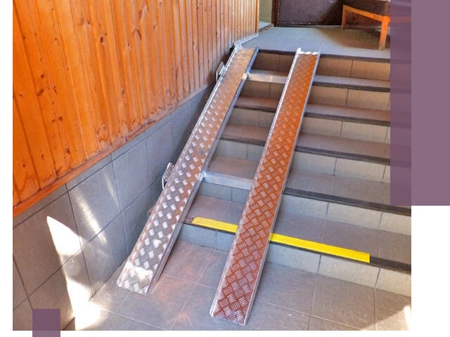 Складные пандусы под заказ и монтаж в Мытищах