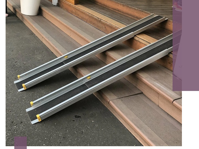 Телескопические пандусы под ключ в Мытищах — изготовление и монтаж