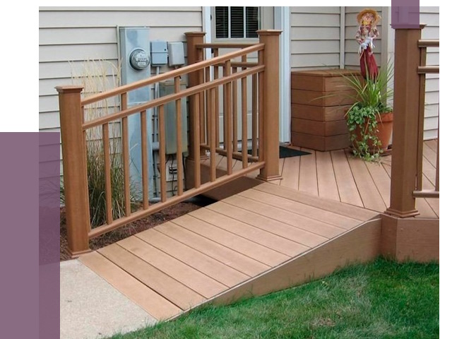 Пандус на крыльцо в Мытищах под ключ от 7718 руб.