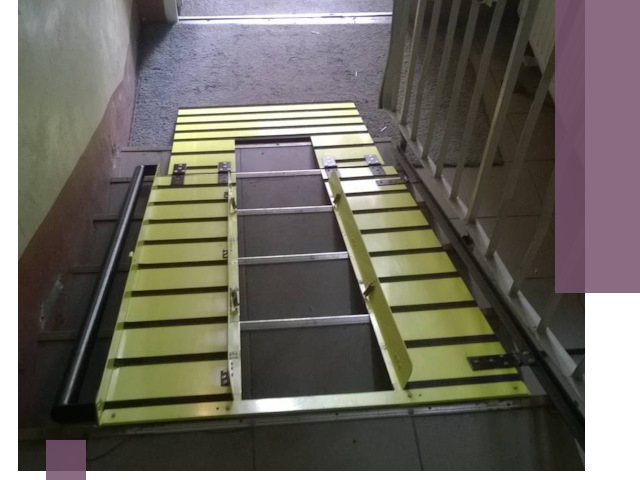 Профессиональный монтаж пандуса в подъезд в Мытищах