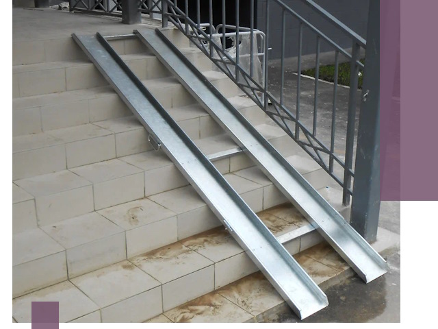 Пандусы для детских колясок в Мытищах: изготовление и монтаж