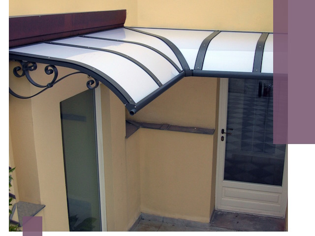 Монтаж козырьков любой сложности в Мытищах под ключ