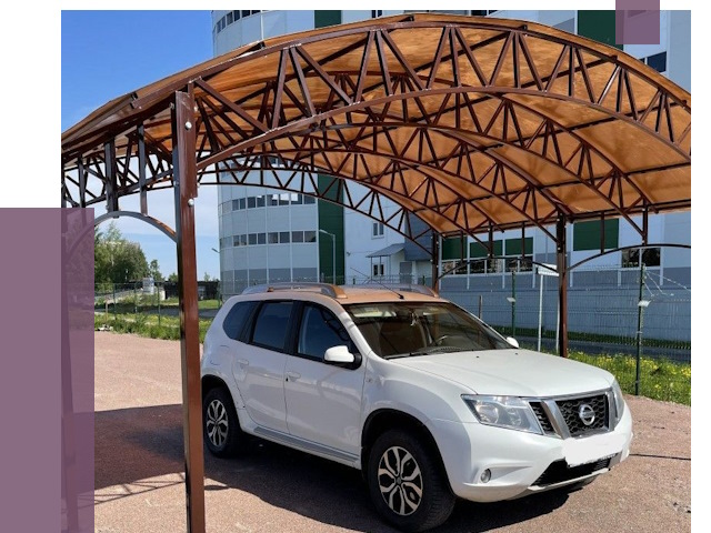 Недорогие навесы в Мытищах от 42651 руб. | ПРОЛЁТ-Мтщ