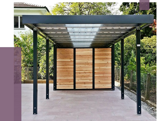 Отдельно стоящие навесы во дворе в Мытищах от 79717 руб. | ПРОЛЁТ-Мтщ