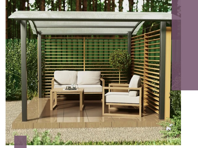 Навесы для дачи в Мытищах: изготовление, монтаж и демонтаж