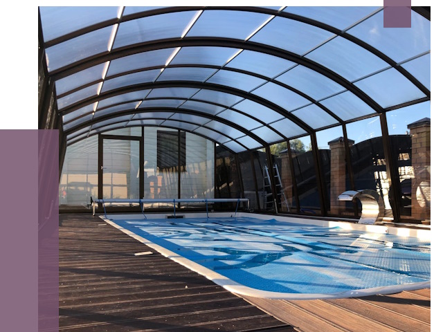 Навесы для бассейна в Мытищах от 16654 руб. под ключ | ПРОЛЁТ-Мтщ