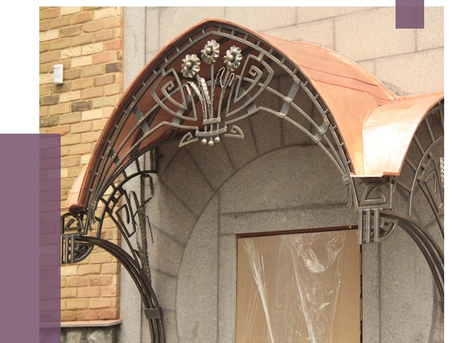 Арочные козырьки в Мытищах от 14471 руб. 