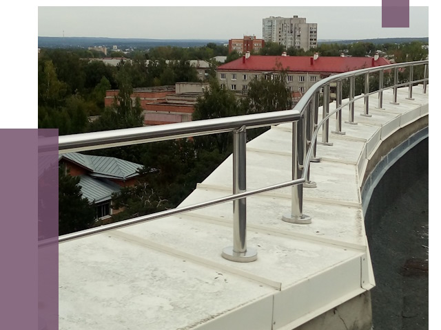 Парапеты и ограждения кровли в Мытищах от 4925 руб. 