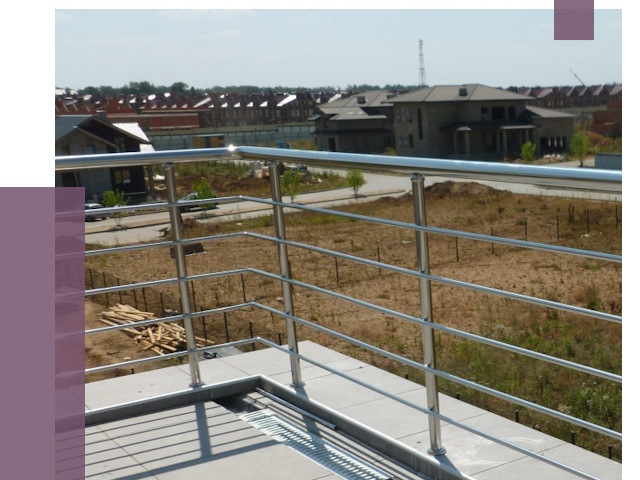 Парапеты из нержавеющей стали в Мытищах от 7921 руб. за м² | ПРОЛЁТ-Мтщ