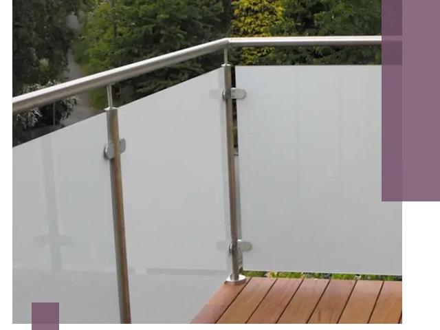 Алюминиевые парапеты для балконов и террас в Мытищах