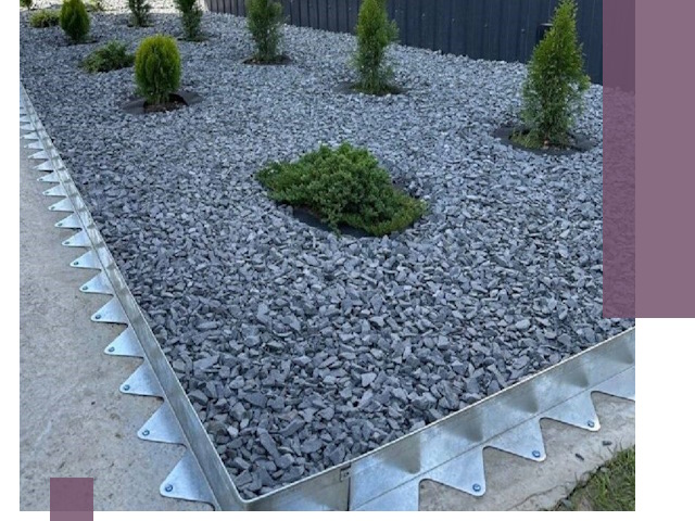 Оцинкованные металлические бордюры под заказ в Мытищах