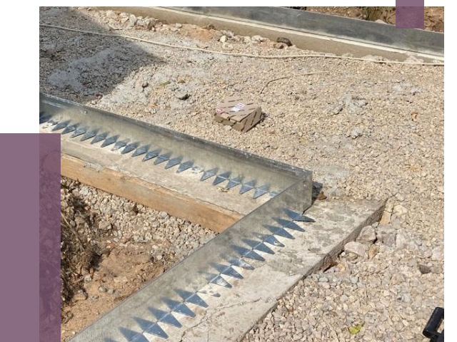 Нержавеющие бордюры в Мытищах от 4773 руб. под ключ | ПРОЛЁТ-Мтщ