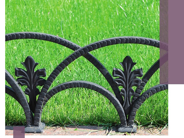 Декоративные металлические бордюры под ключ в Мытищах