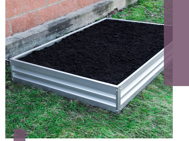 Металлические бордюры для грядок в Мытищах: прочность и аккуратность