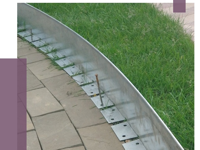 Металлические бордюры для тротуаров в Мытищах от 8632 руб.