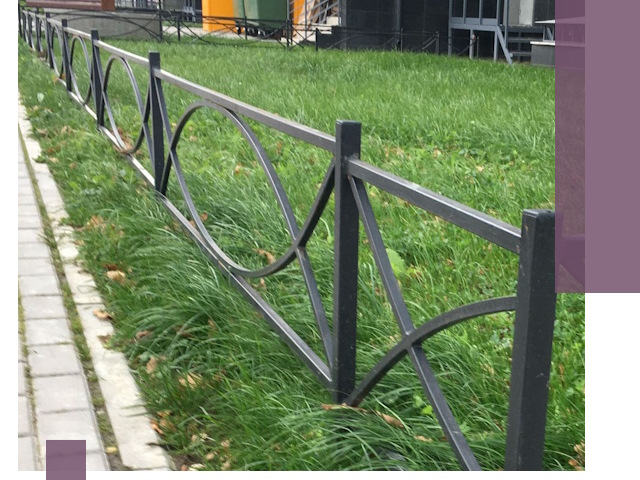 Газонные ограждения из металла в Мытищах — монтаж и продажа