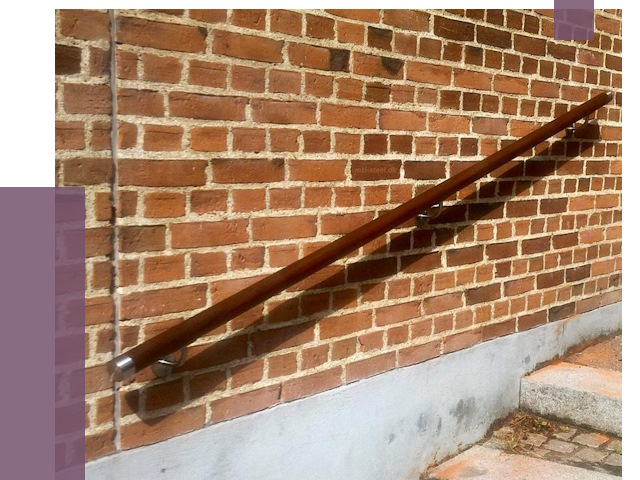 Изготовление пристенных поручней в Мытищах от 4417 руб. — ПРОЛЁТ-Мтщ