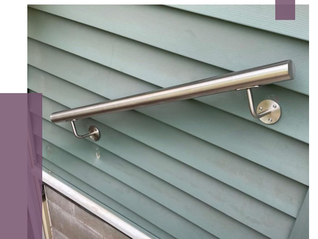 Поручни из нержавеющей стали в Мытищах от 7616 руб.  | ПРОЛЁТ-Мтщ